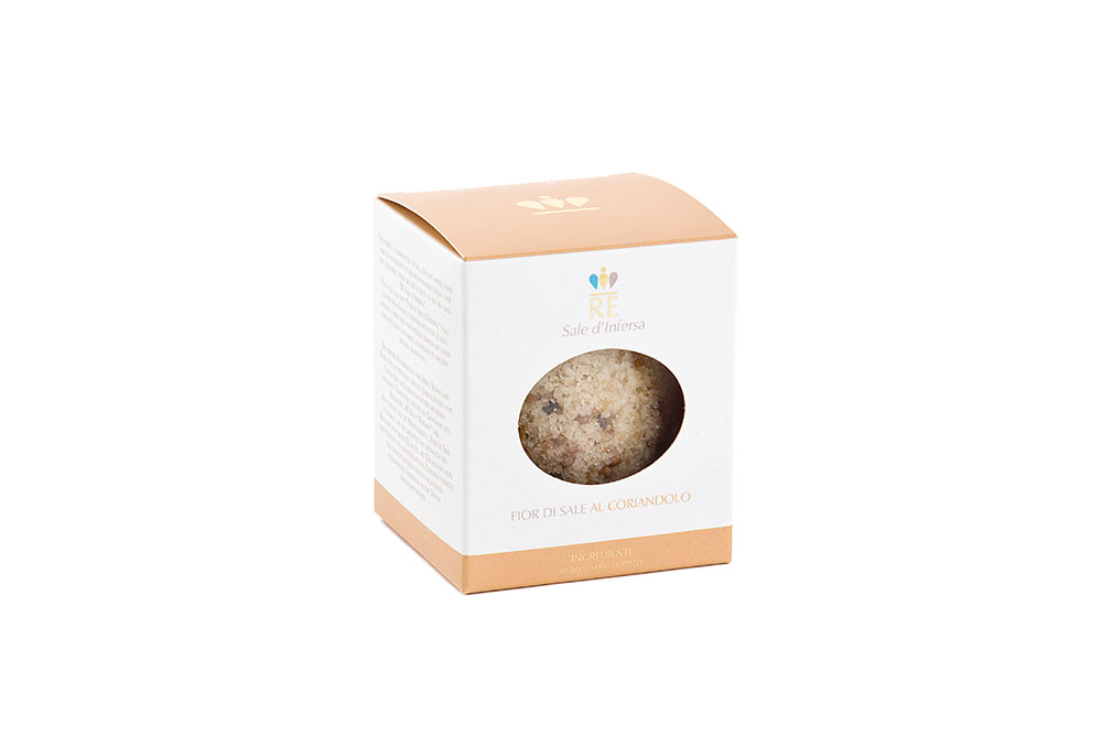 Fior di sale al coriandolo 400