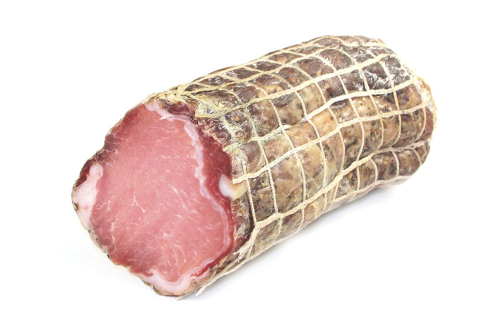 Lonza di suino stagionata