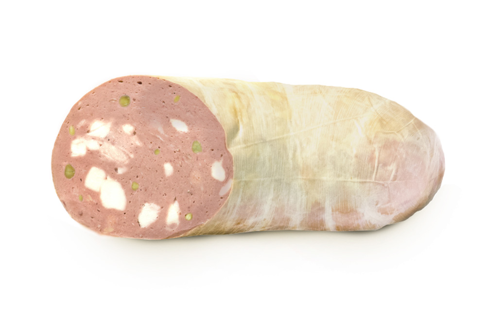 Mortadella di vacca con pistacchio