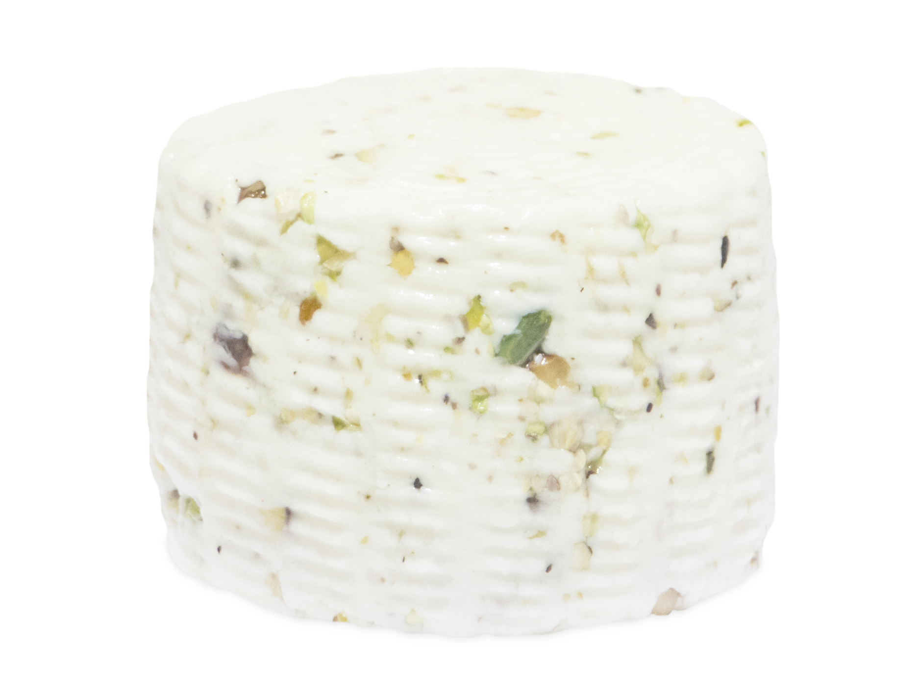Caciotta di capra al pistacchio