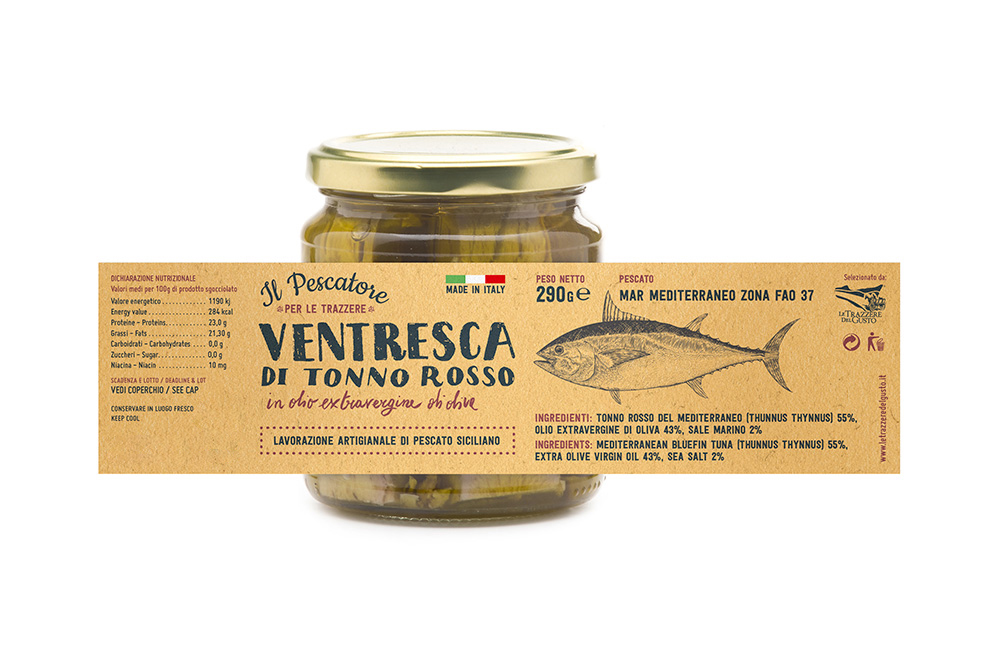 Ventresca di tonno rosso del Mediterraneo